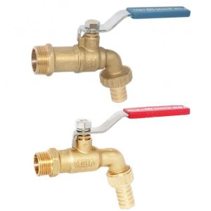 vòi đồng miha tay inox