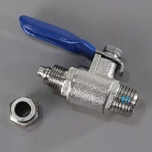 Van bi đồng mạ 1/4 x 8