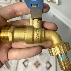 vòi đồng mbv đầu nối ống mềm