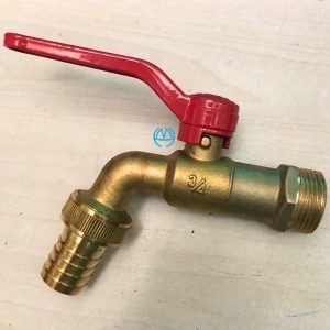 vòi đồng miha đầu nối mềm tay nhôm