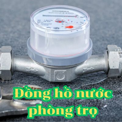 đồng hồ nước phòng trọ